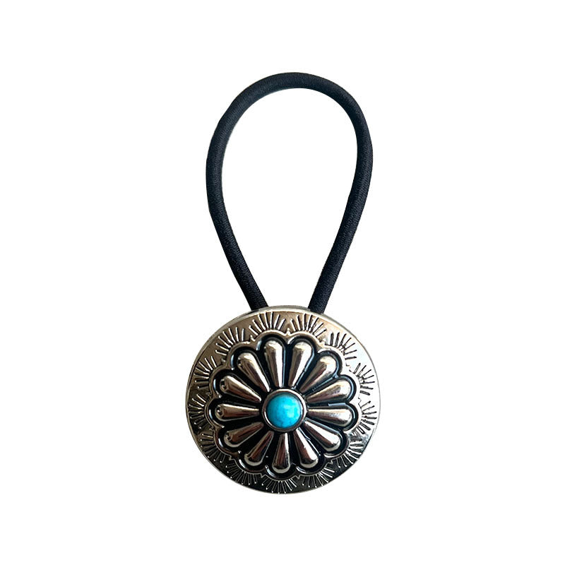 Western Turquoise Vintage Floral Cross Jewelry - product image 5