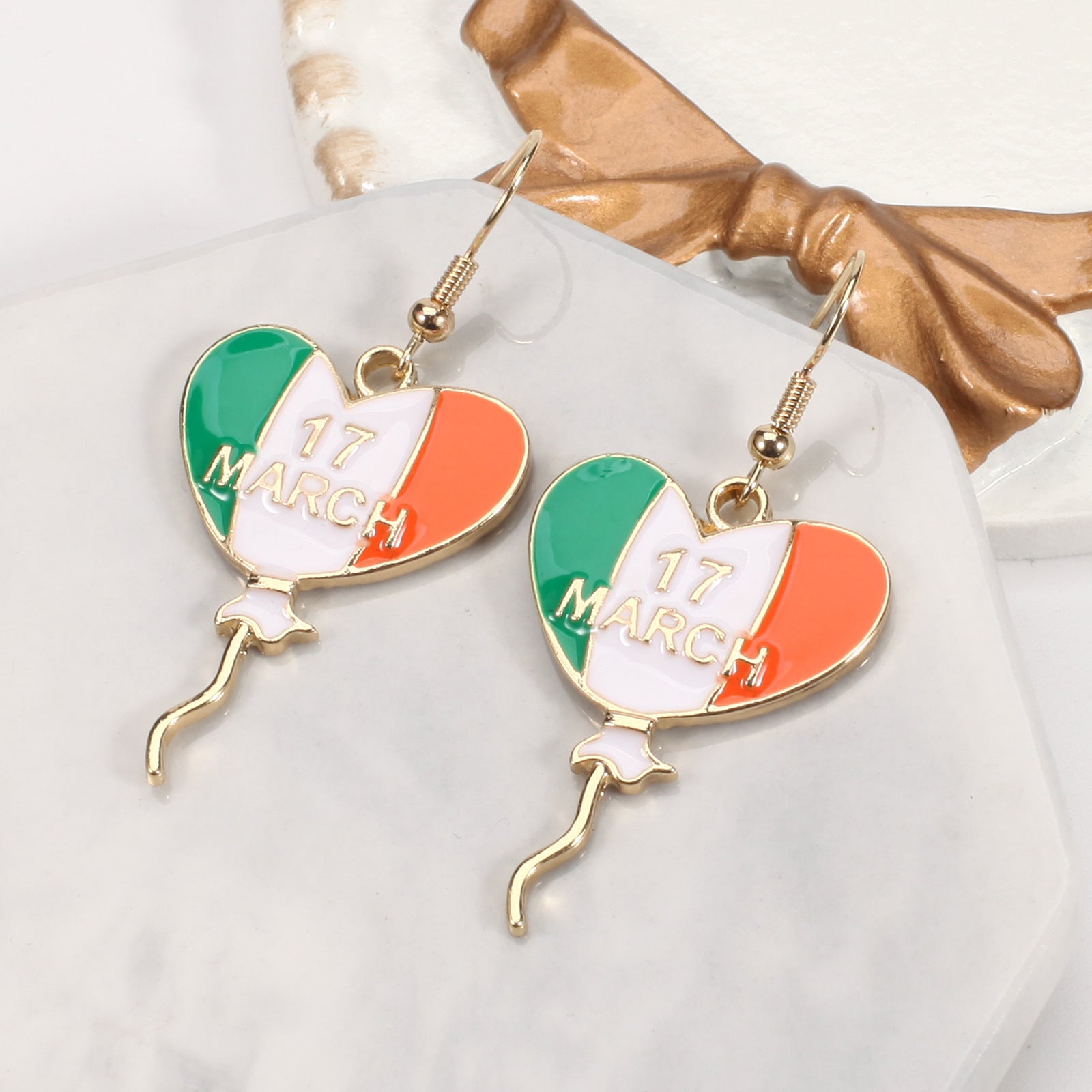 Flag Wine Glass Earrings - product image 59