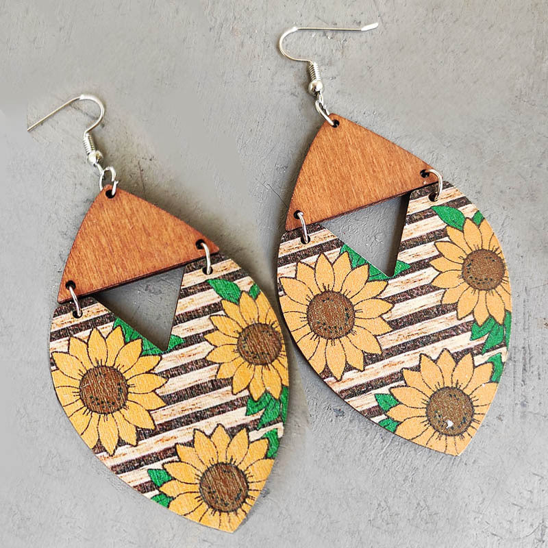 Boho Floral Earrings - product image 2