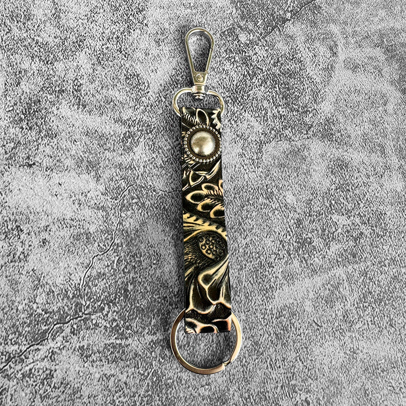 Western Vintage Leather Necklace