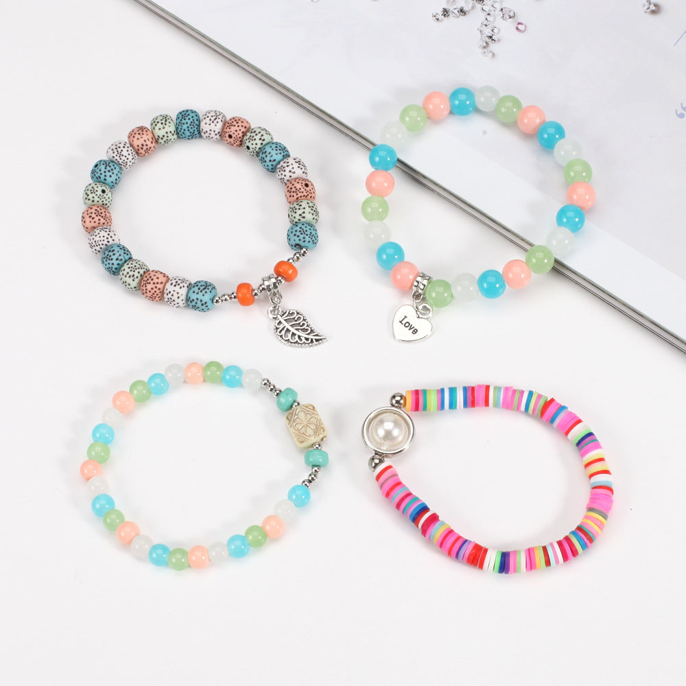 Heart Beaded Necklace for Women - product image 4