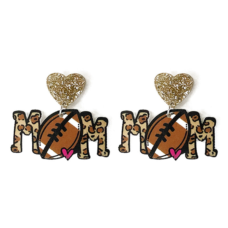 Cross Acrylic Earrings - product image 4