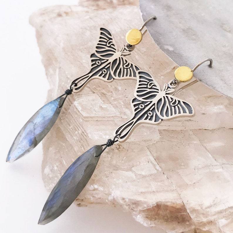 Vintage Moon Earrings for Women - product image 3