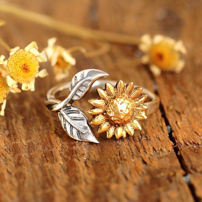 Floral Cross Ring - product image 2