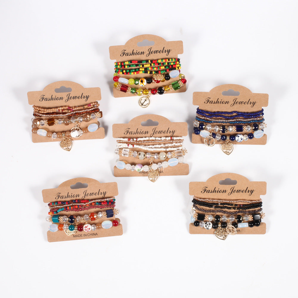 Boho Cross Beaded Bracelet for Women - product image 4