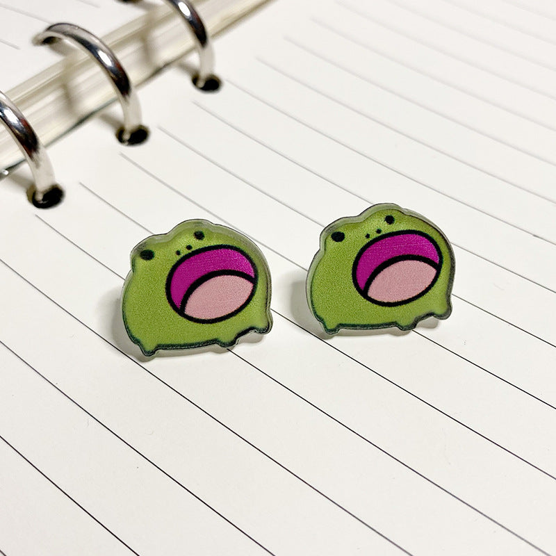 Cross Acrylic Earrings - product image 8