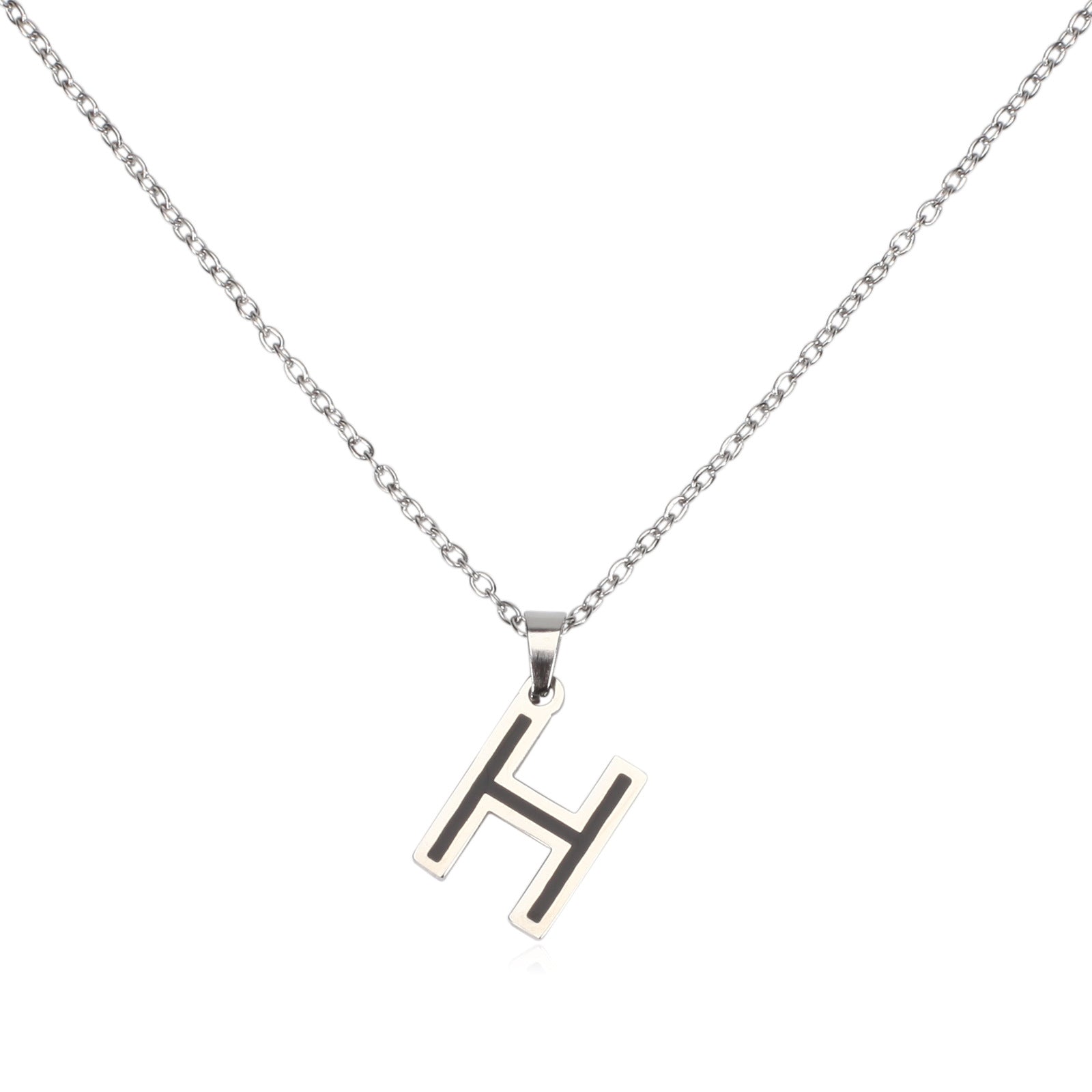 Ins跨境外贸不锈钢26个字母不掉色吊坠项链 - product image 12