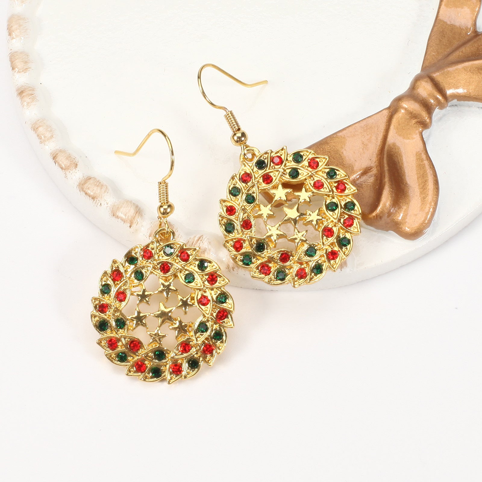 Christmas Earrings - Snowflake - Candy Cane - Reindeer Antler Party Earrings - product image 25