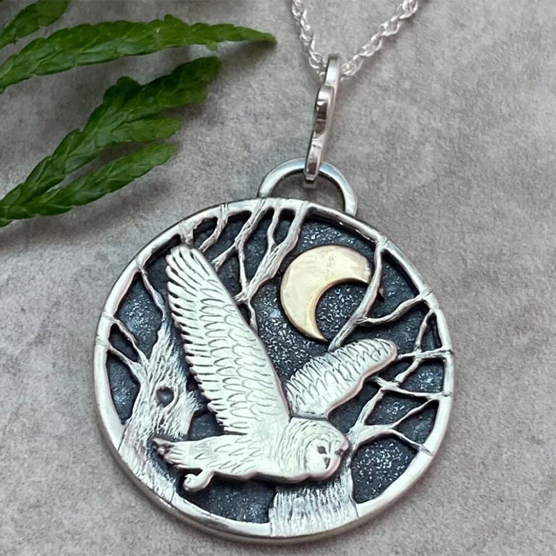 Western Moon Cross Necklace - product image 1