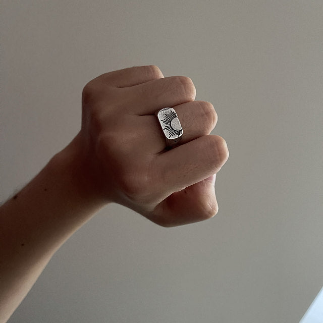 Vintage Cross Ring - product image 8
