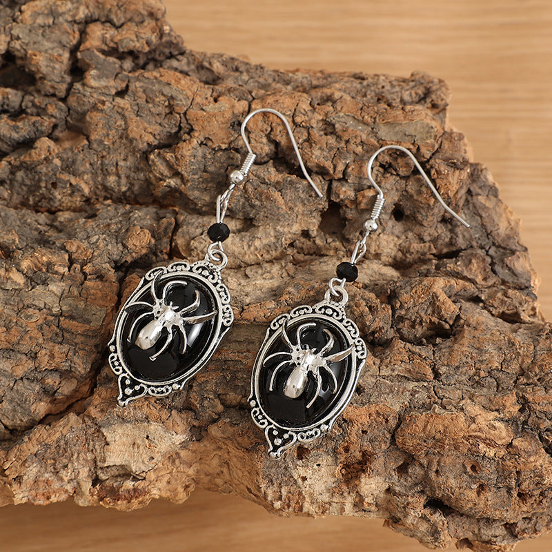 Vintage Cross Beaded Earrings - product image 4