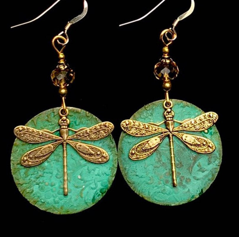 Vintage Cross Earrings
