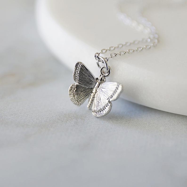 Vintage Cross Butterfly Necklace - product image 16