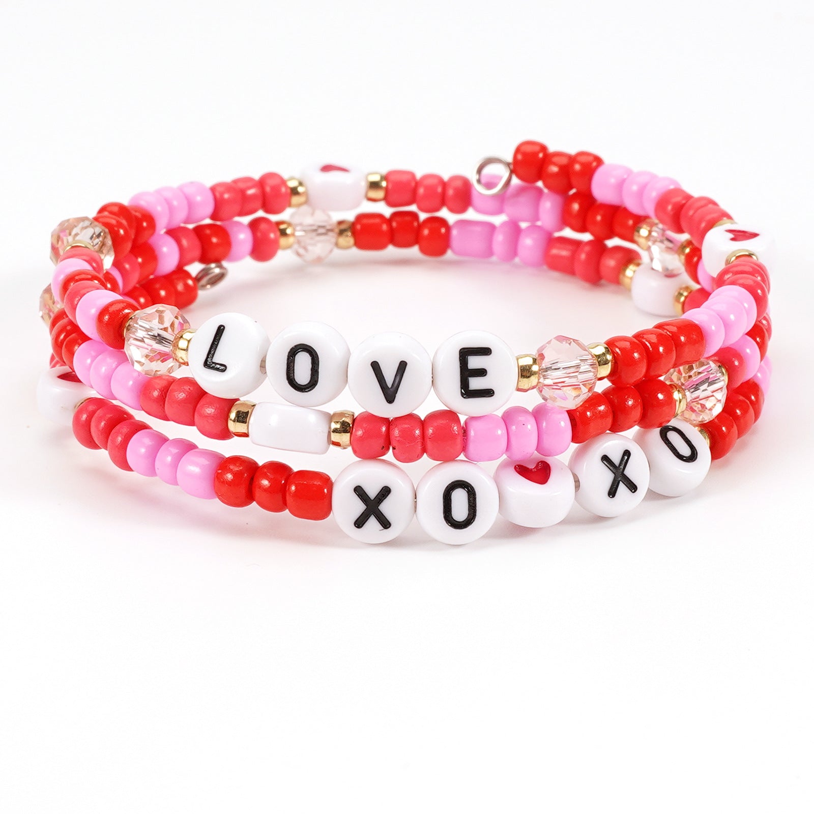 Heart Beaded Bracelet