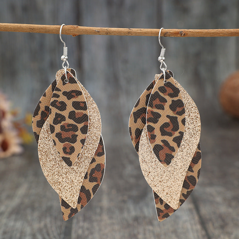 Leather Earrings for Women