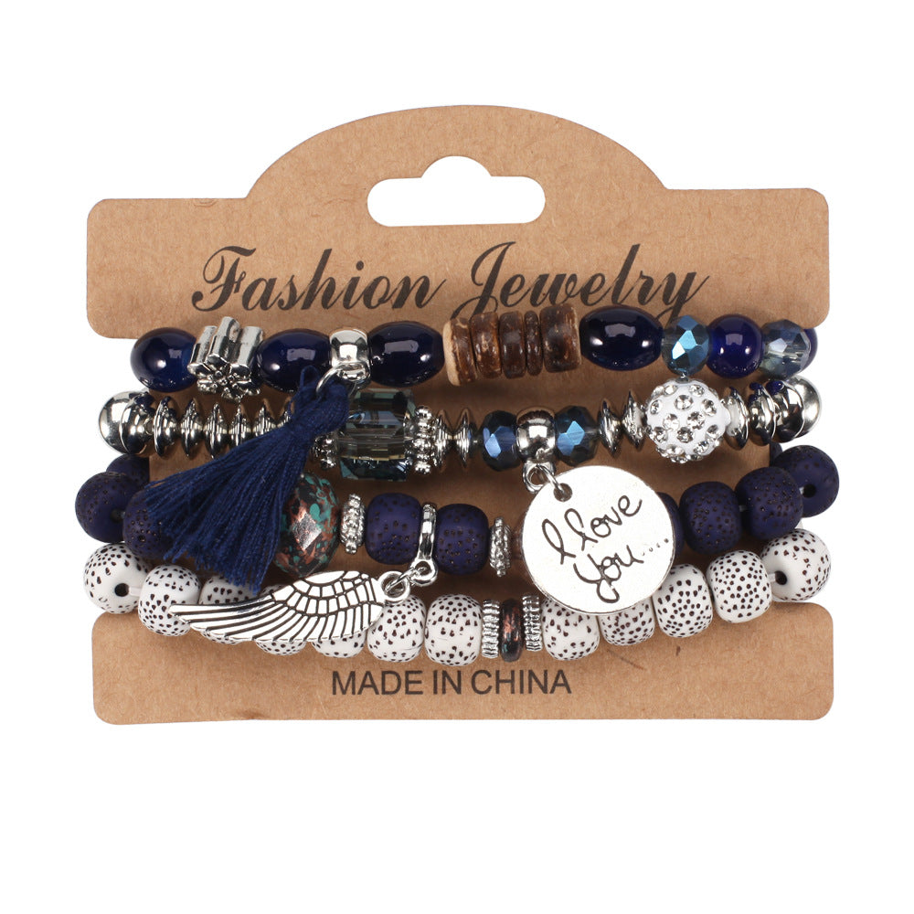 Boho Cross Beaded Bracelet - product image 9