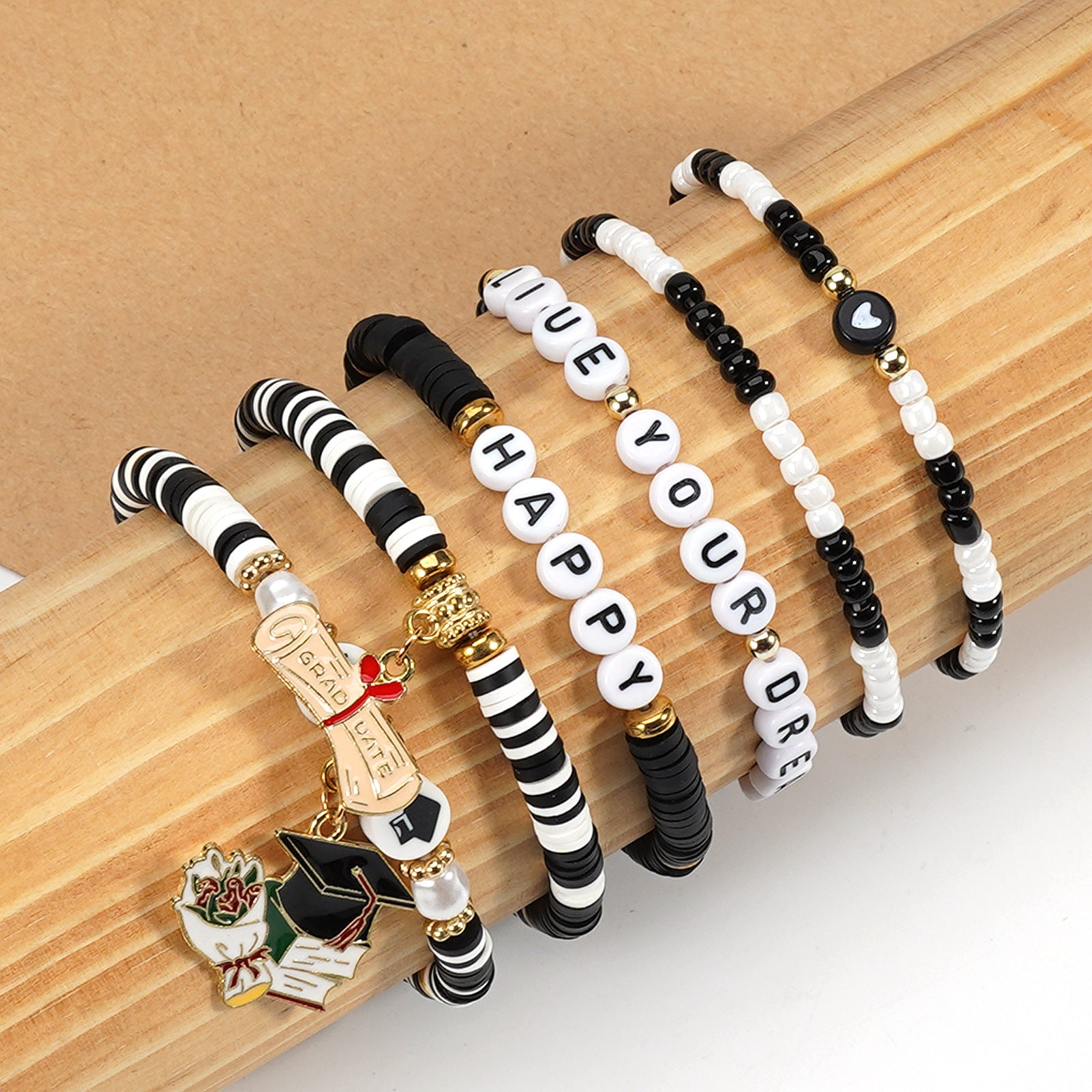 Back-to-school Season Bracelet Book and Graduation Cap A+fraction Ruler - product image 29