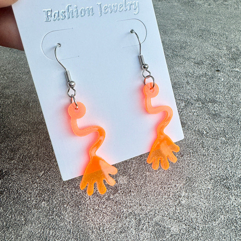 Vintage Acrylic Earrings - product image 3