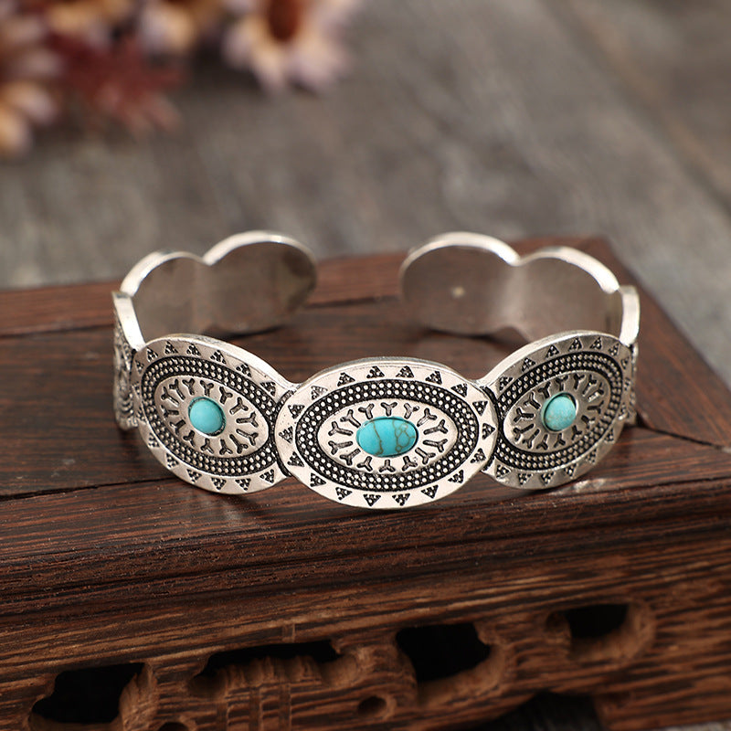 Turquoise Boho Vintage Bracelet - product image 8