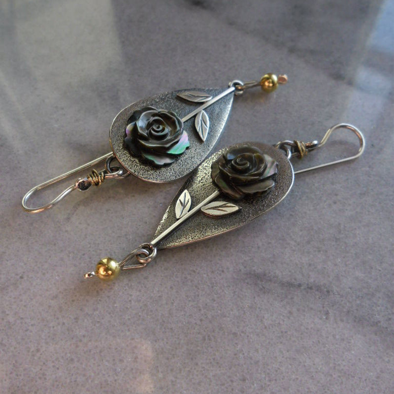 Vintage Floral Earrings for Women