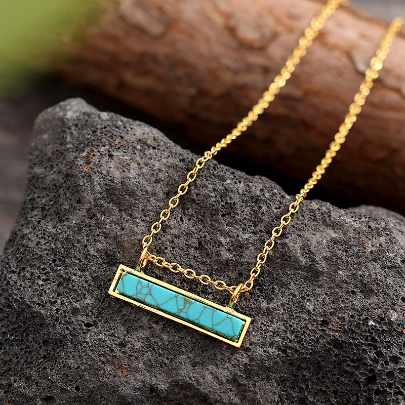 Turquoise Cross Necklace - product image 7