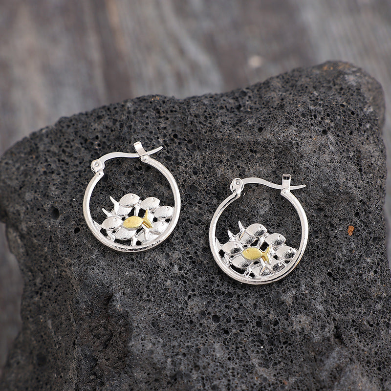 Vintage Cross Earrings - product image 3