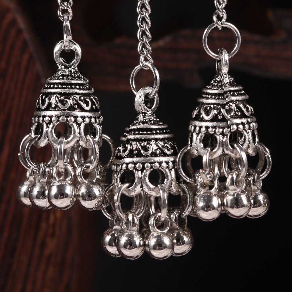 Boho Vintage Floral Beaded Earrings - product image 11