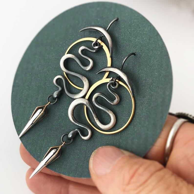 Vintage Geometric Earrings for Women - product image 8