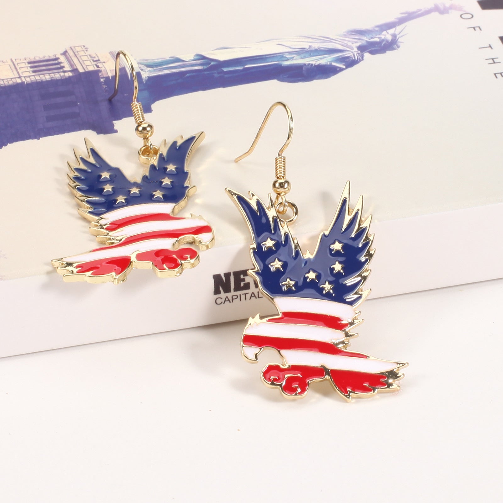 Cross Flag Earrings - product image 37
