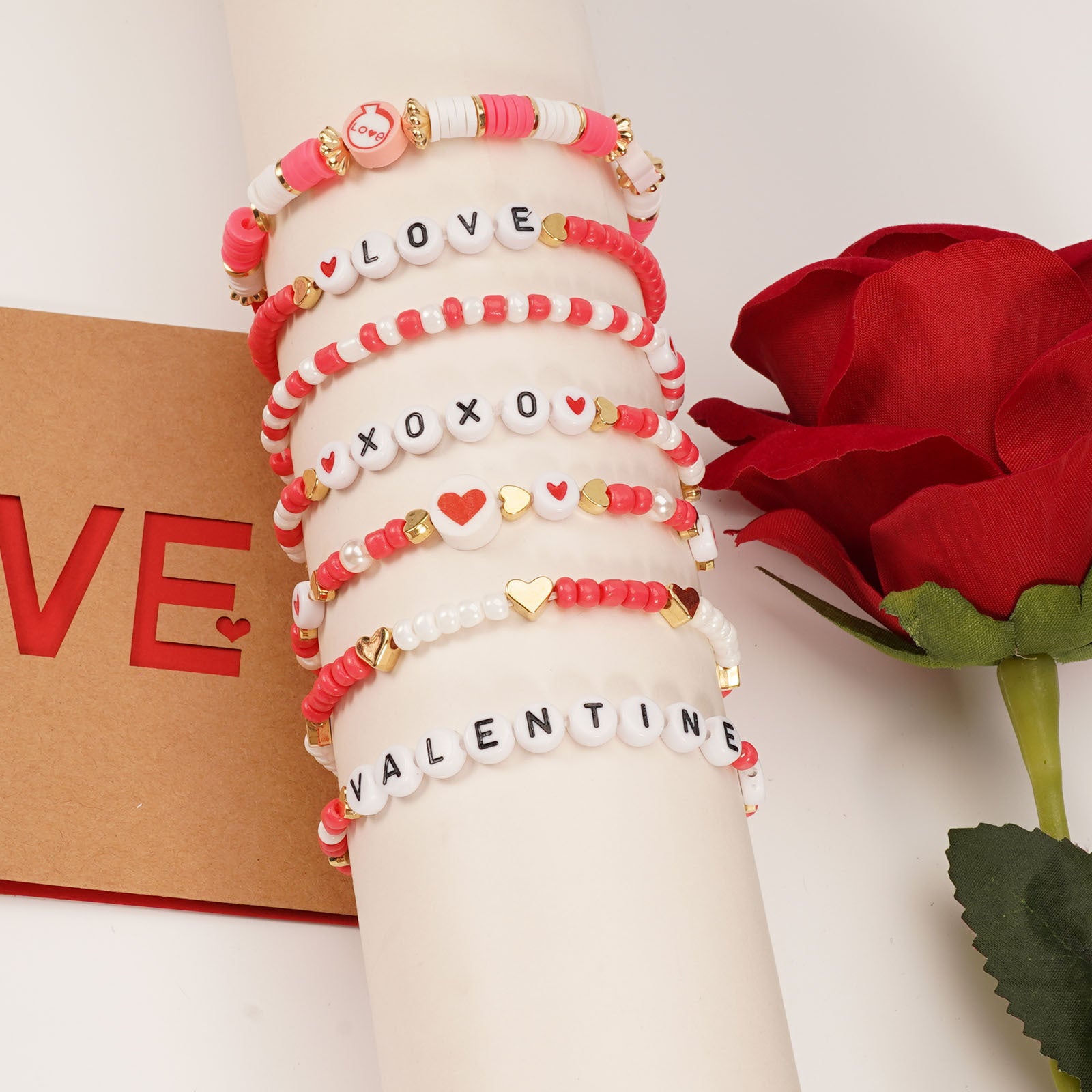 Heart Beaded Bracelet - product image 19