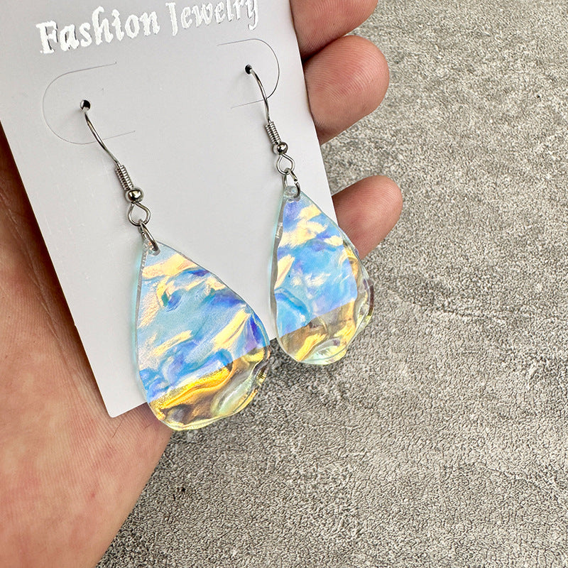 Cross Acrylic Earrings - product image 2
