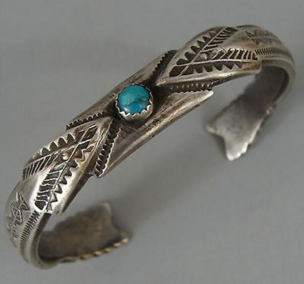 Turquoise Boho Vintage Cross Bracelet - product image 6