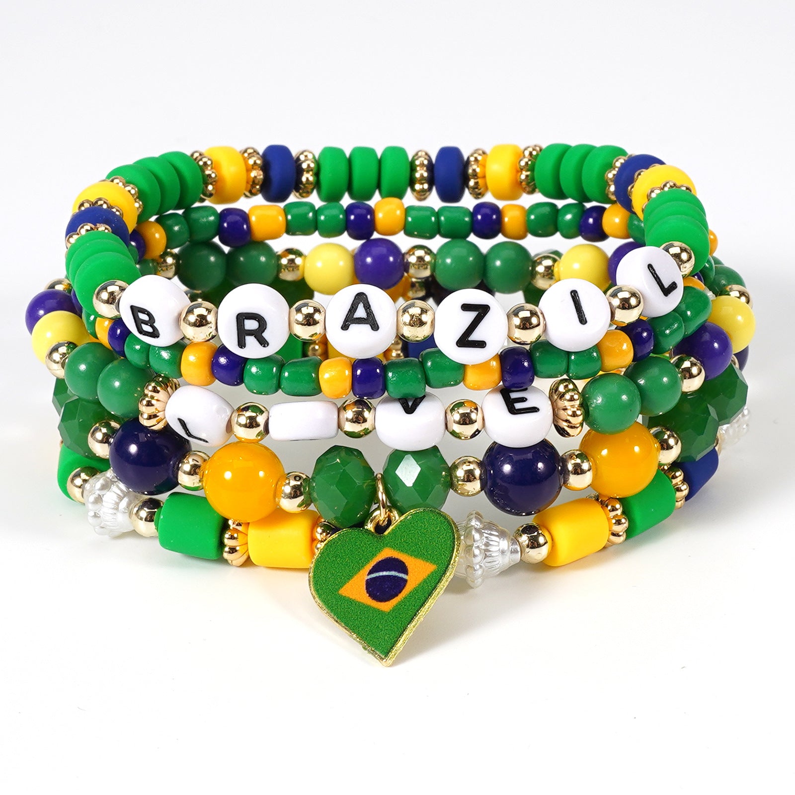 Flag Beaded Bracelet - product image 3