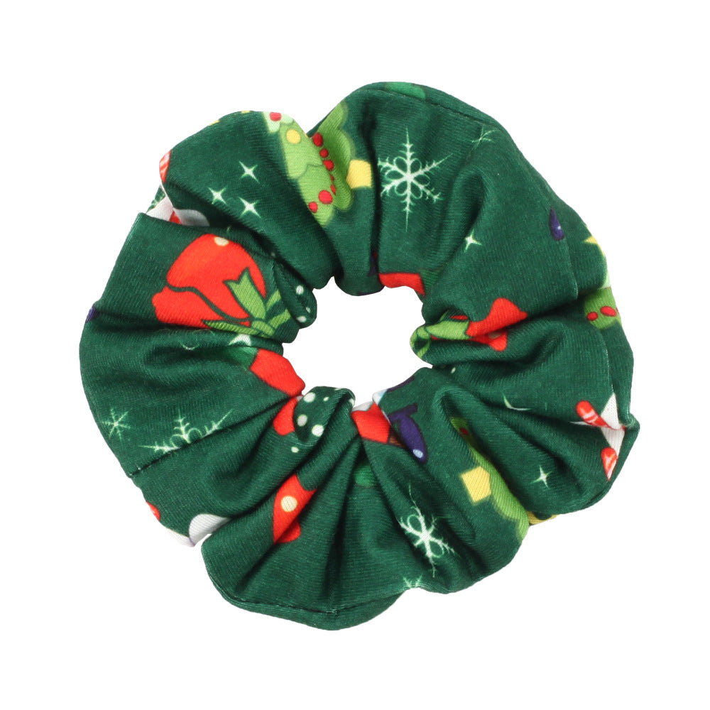 Christmas Hair Tie - Snowman - Bell - Santa Claus - Reindeer Antlers - Hat - - product image 31