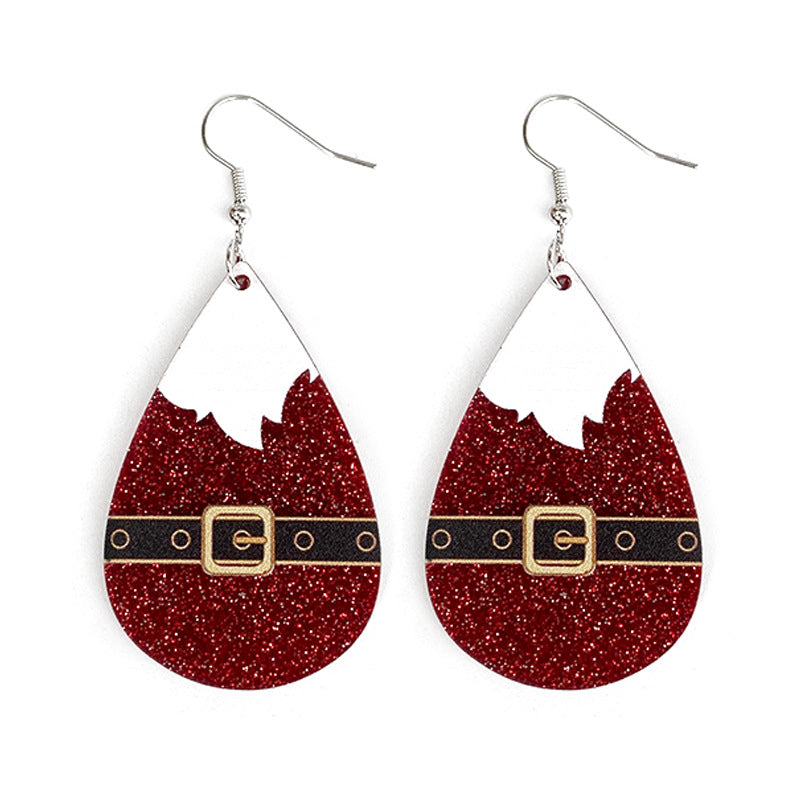 Vintage Cross Acrylic Earrings - product image 5