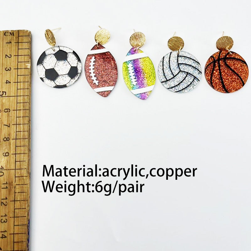 Cross Acrylic Earrings - product image 9