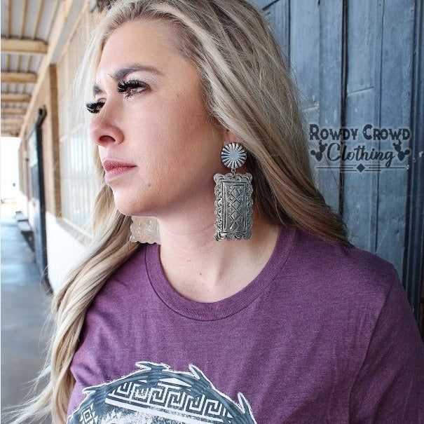 Boho Vintage Statement Earrings - product image 3