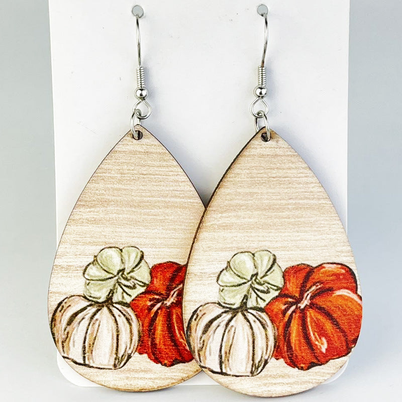 Boho Vintage Floral Cross Earrings - product image 6