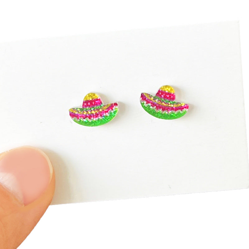 Mexico May Day Festival Food Maracas Hat Avocado Celebration Exquisite Small - product image 2
