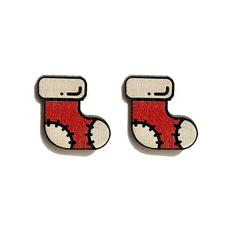Statement Cross Wood Earrings - product image 15