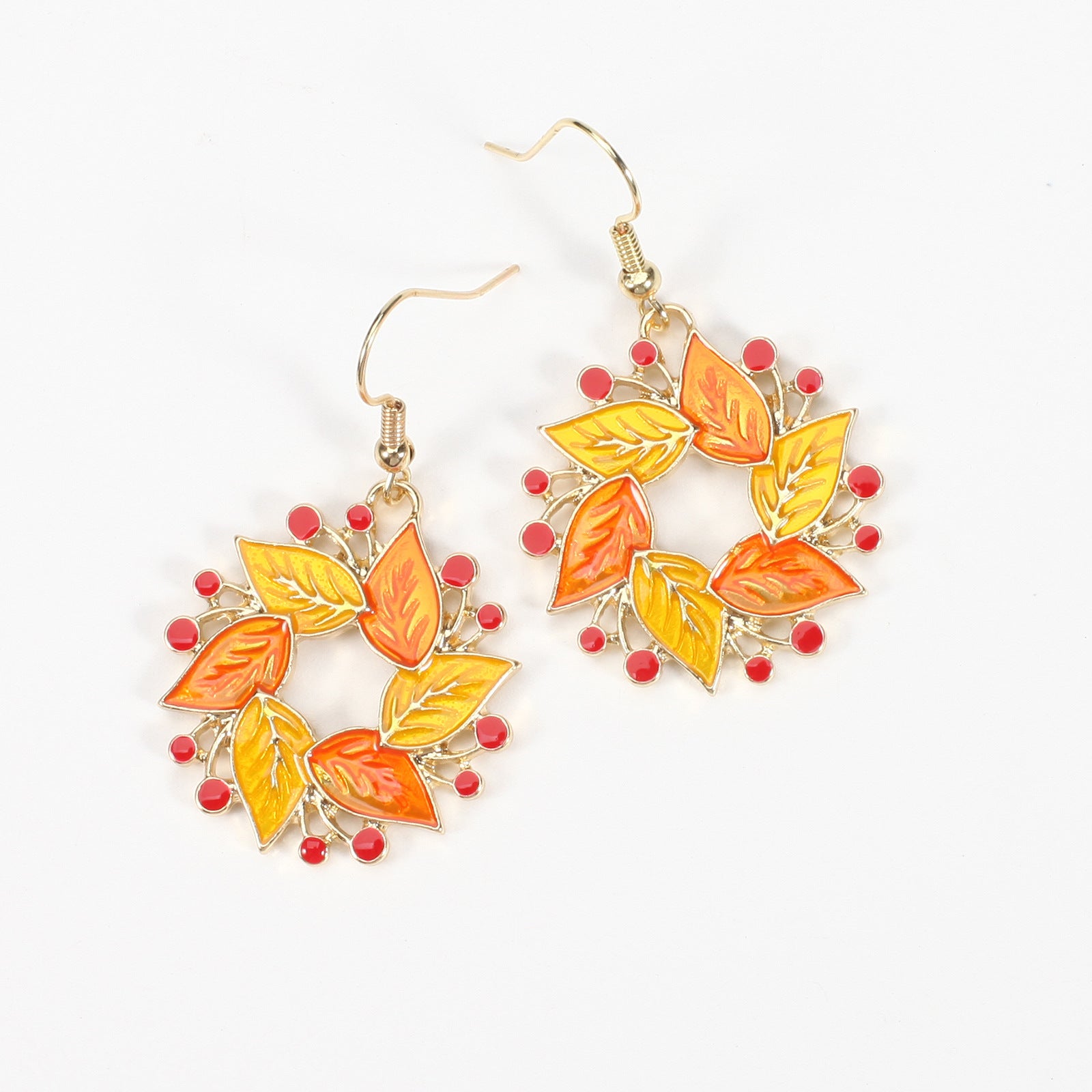 Thanksgiving Earrings Turkey - Pumpkin - Autumn - Maple Leaf - Grape -