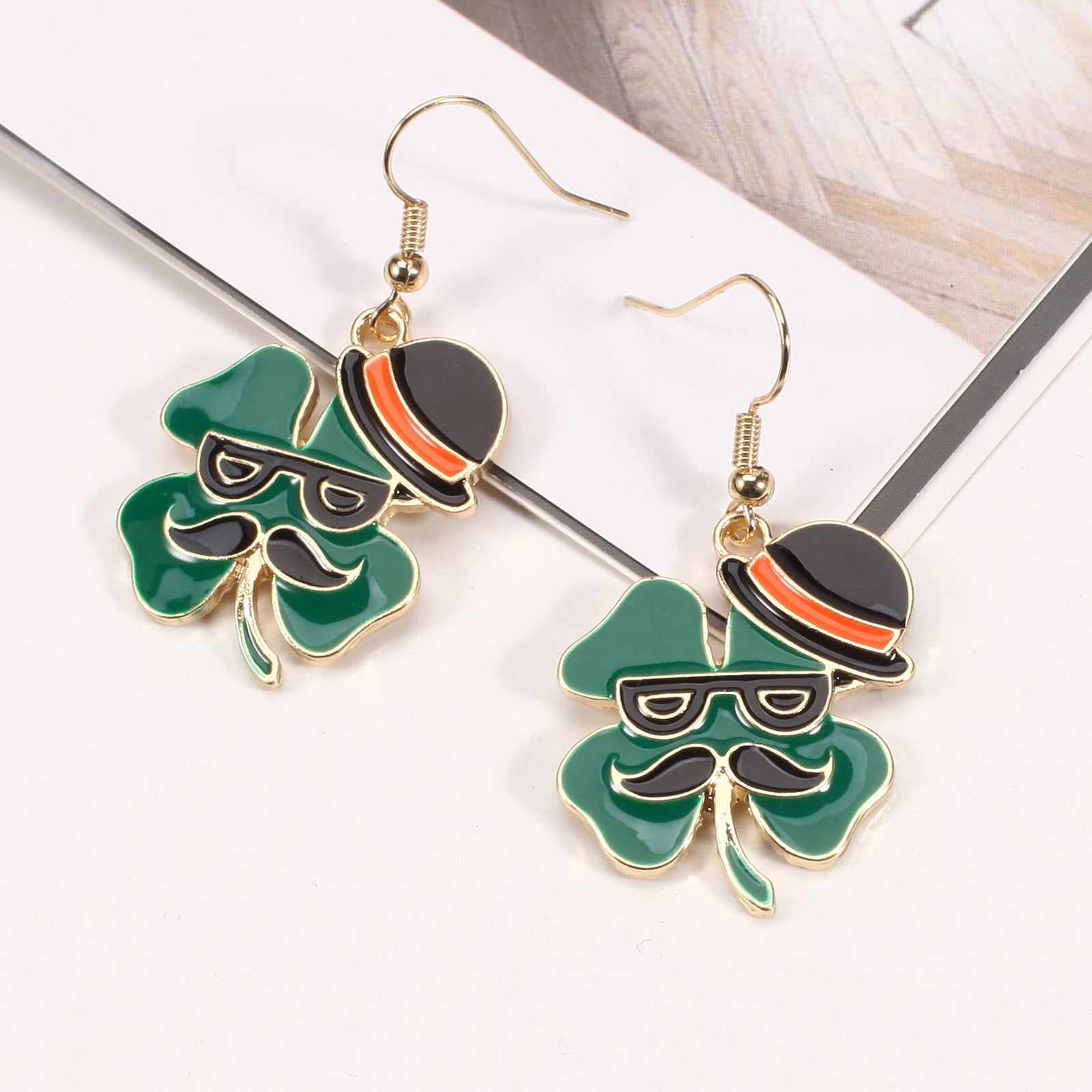 Flag Wine Glass Earrings - product image 29