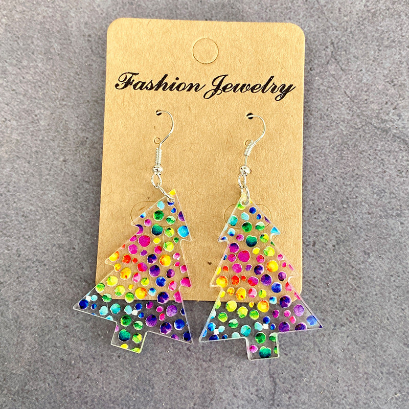 Cross Acrylic Earrings - product image 6