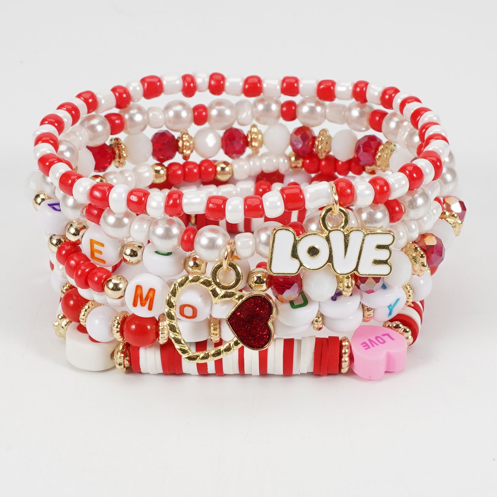 Floral Heart Cross Bracelet - product image 2