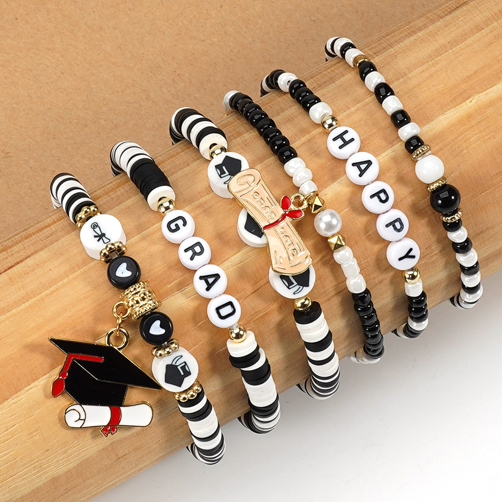 Back-to-school Season Bracelet Book and Graduation Cap A+fraction Ruler - product image 20