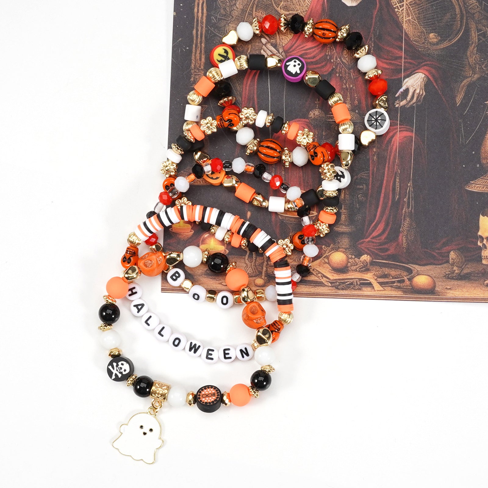 Cross Beaded Bracelet