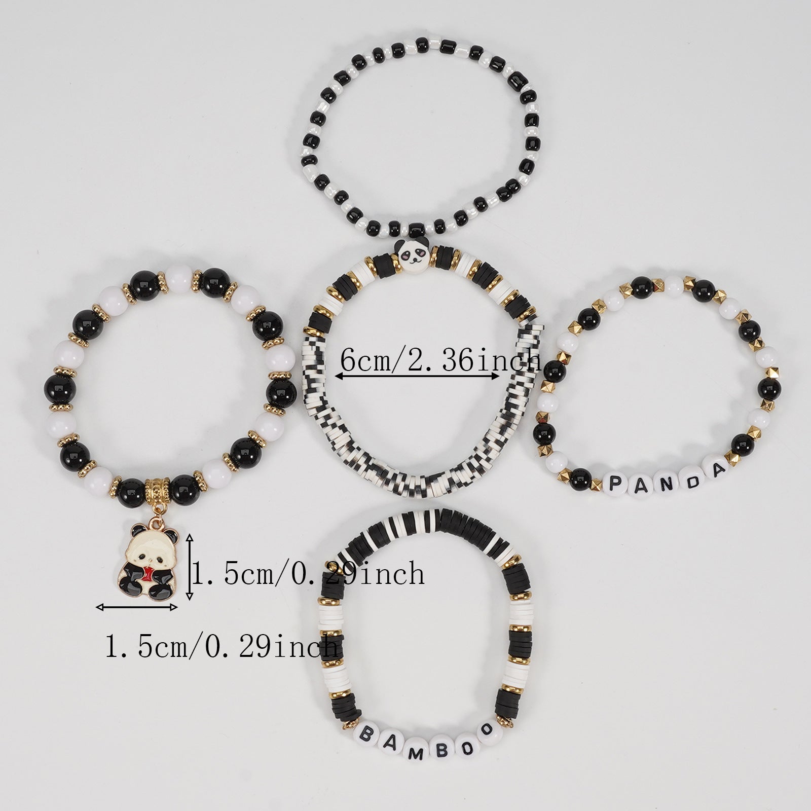 Boho Cross Beaded Bracelet - product image 3