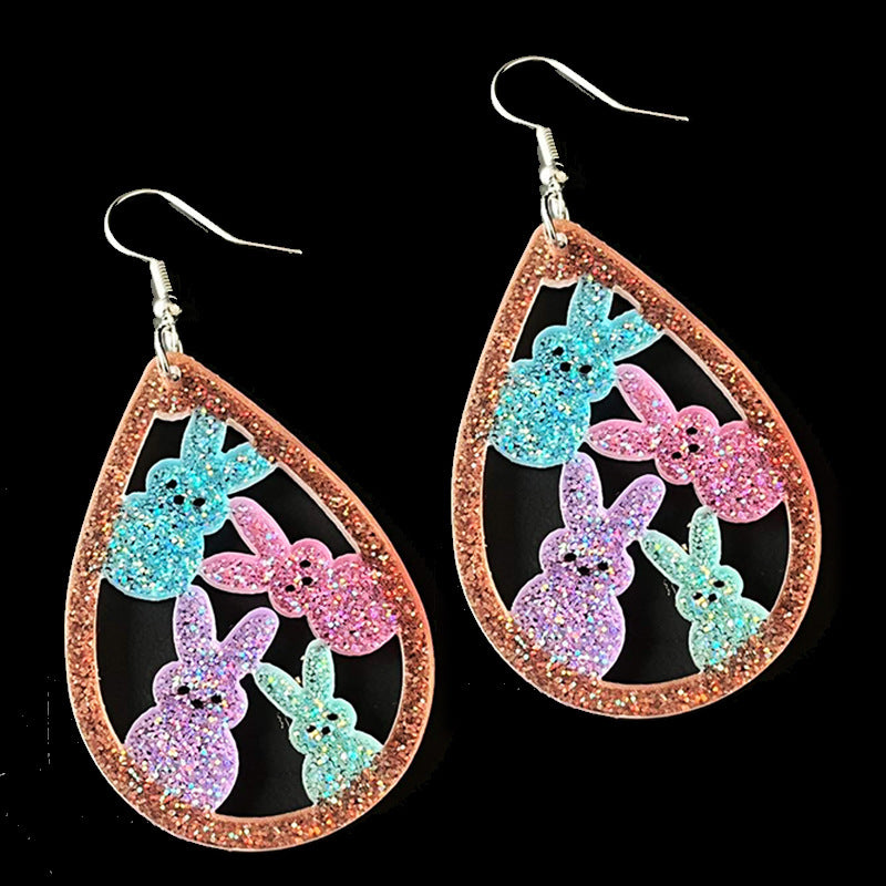 Moon Acrylic Earrings - product image 13
