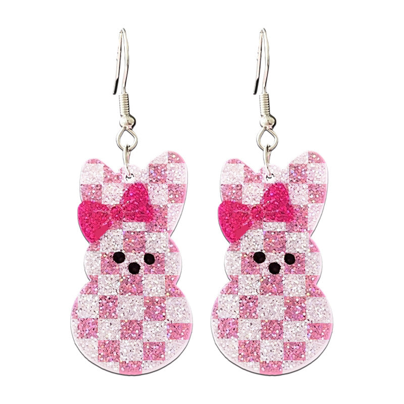 Moon Acrylic Earrings - product image 3