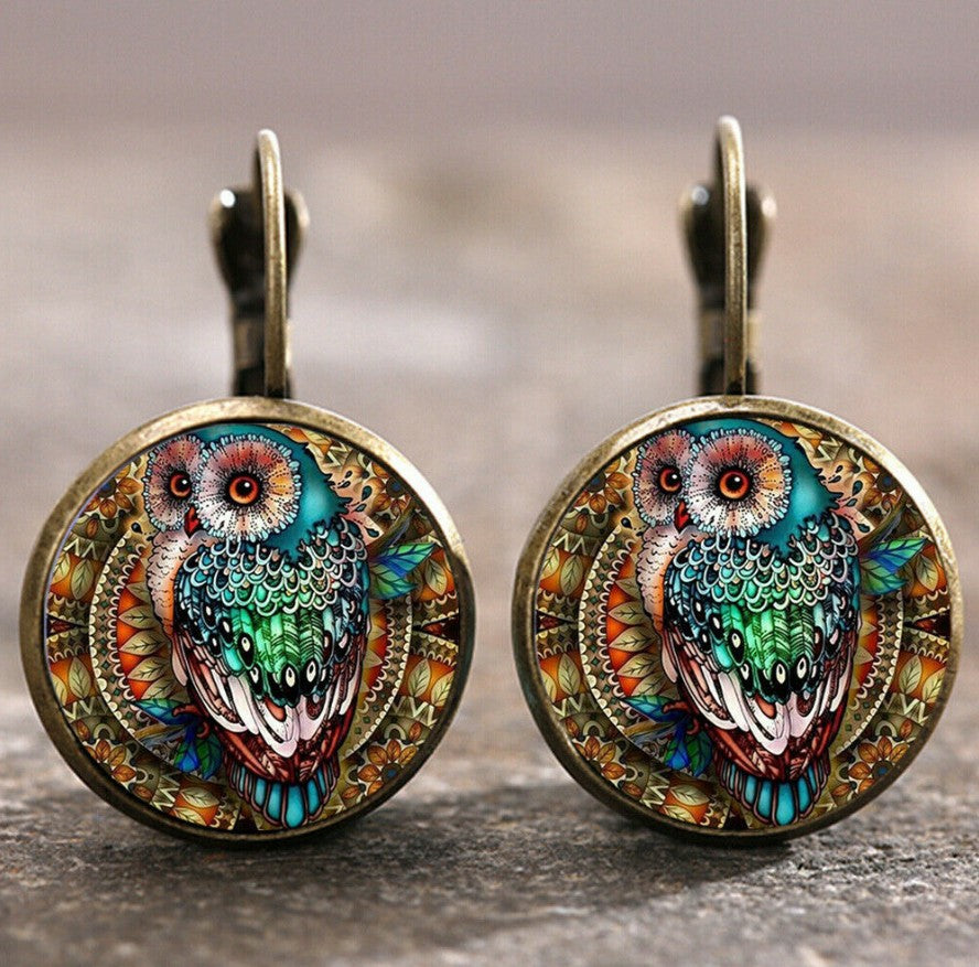 Feather Cross Earrings - product image 7